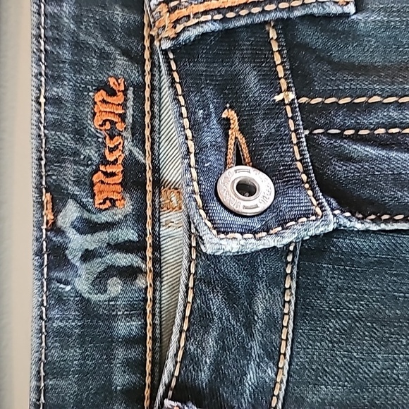 Miss Me boot cut jeans sz 29 long inseam WJ66 - Picture 6 of 7